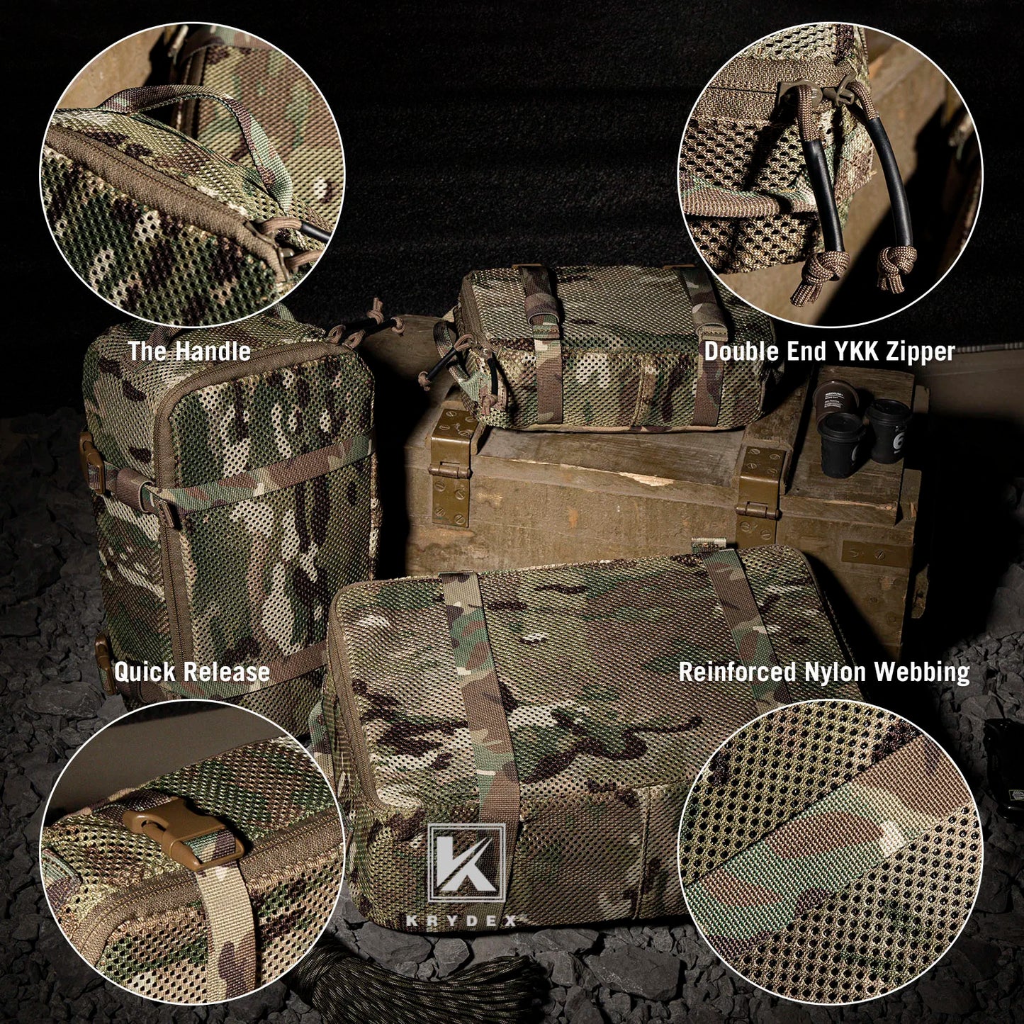 Modular Backpack Organizer Travel Cases