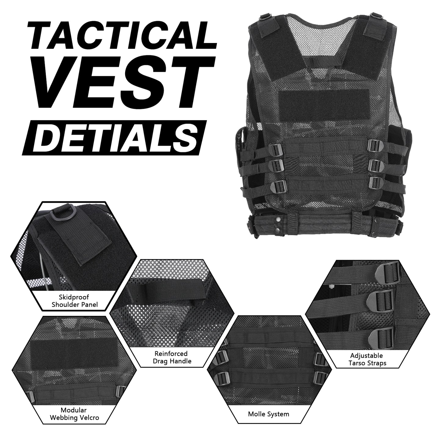Multi-Pockets Breathable Vest