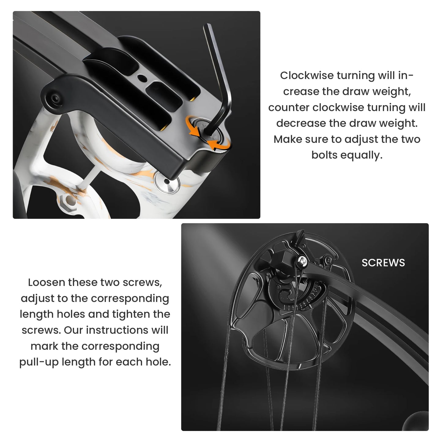 Lightweight Archery Compound Bow Kit for Hunting and Shooting