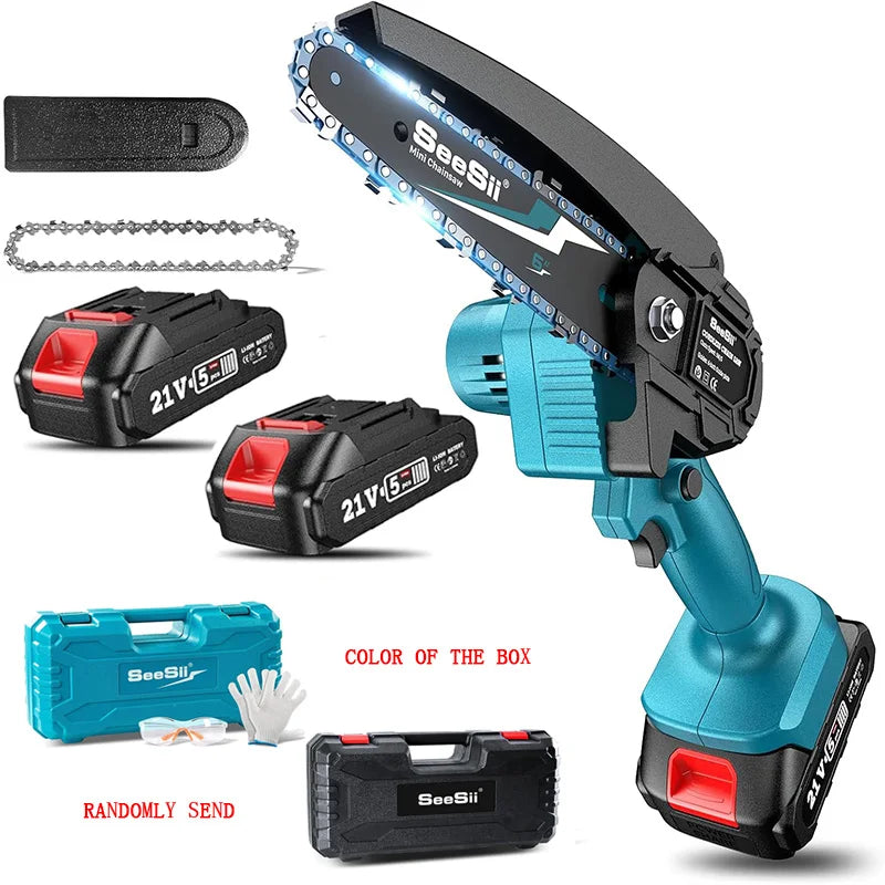6-inch Cordless Mini Battery Chainsaw