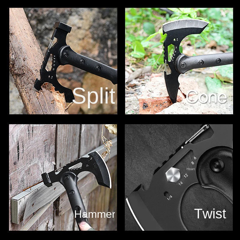 Camping Spike or Hammer Multi-Function Axe