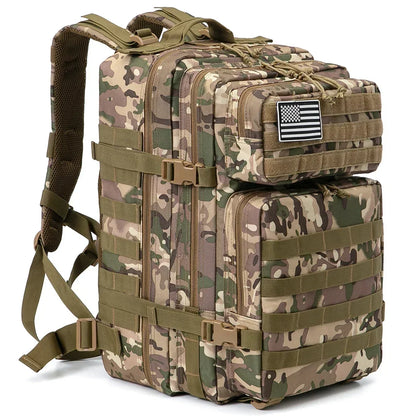 45L Large Capacity Tactical Backpack