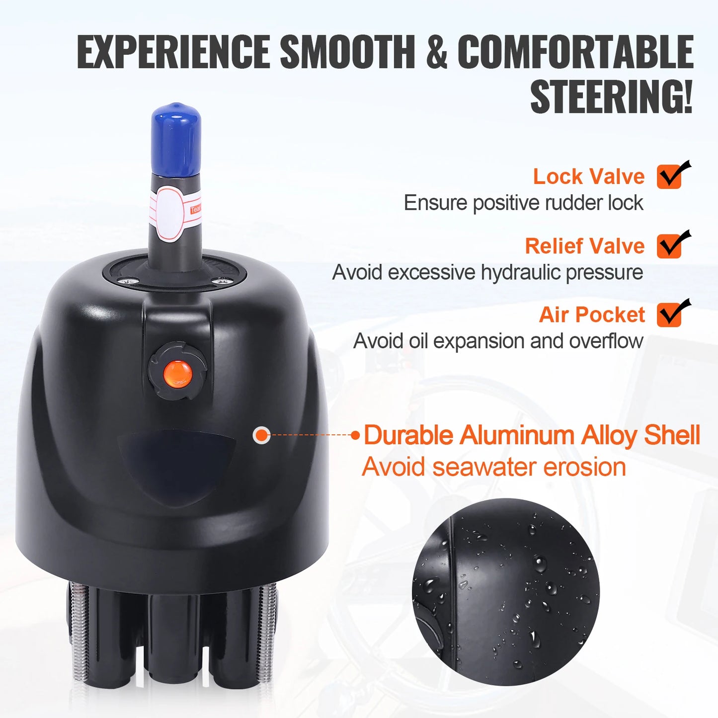 150HP Hydraulic Outboard Steering Kit