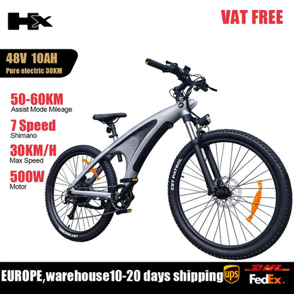 2000W Adults 27.5" Removable Battery Electric Mountain Ebike