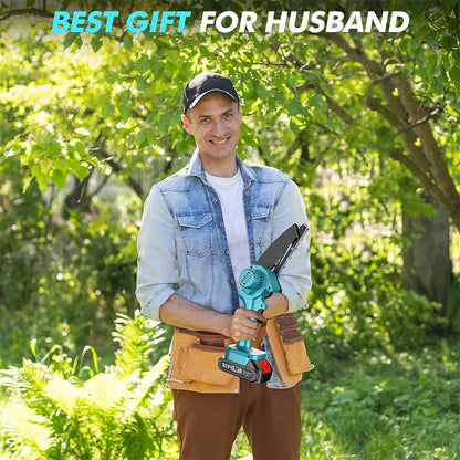 6-inch Cordless Mini Battery Chainsaw