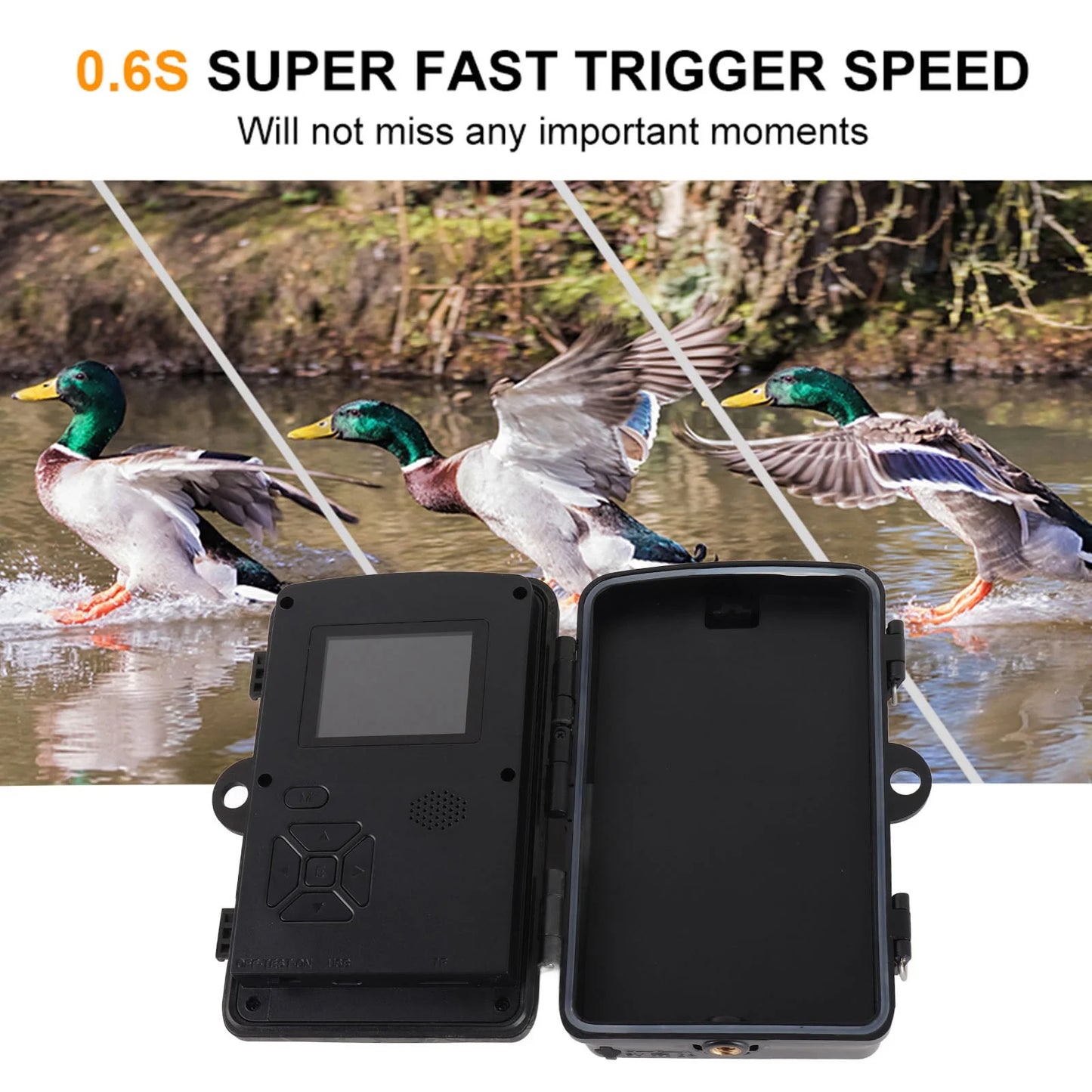 1080P Infrared Night Vision Waterproof Hunting Trail Camera