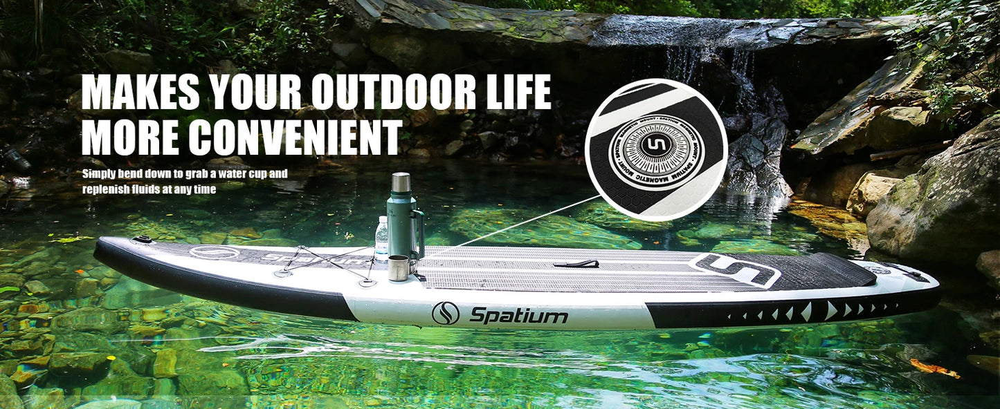 Inflatable Paddle Board With Backpack