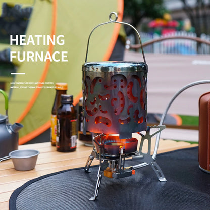 Stainless Steel Mini Tent Heater (For The BIG Tent)