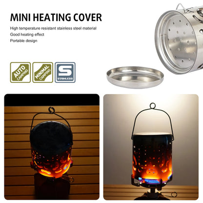 Stainless Steel Mini Tent Heater (For The BIG Tent)