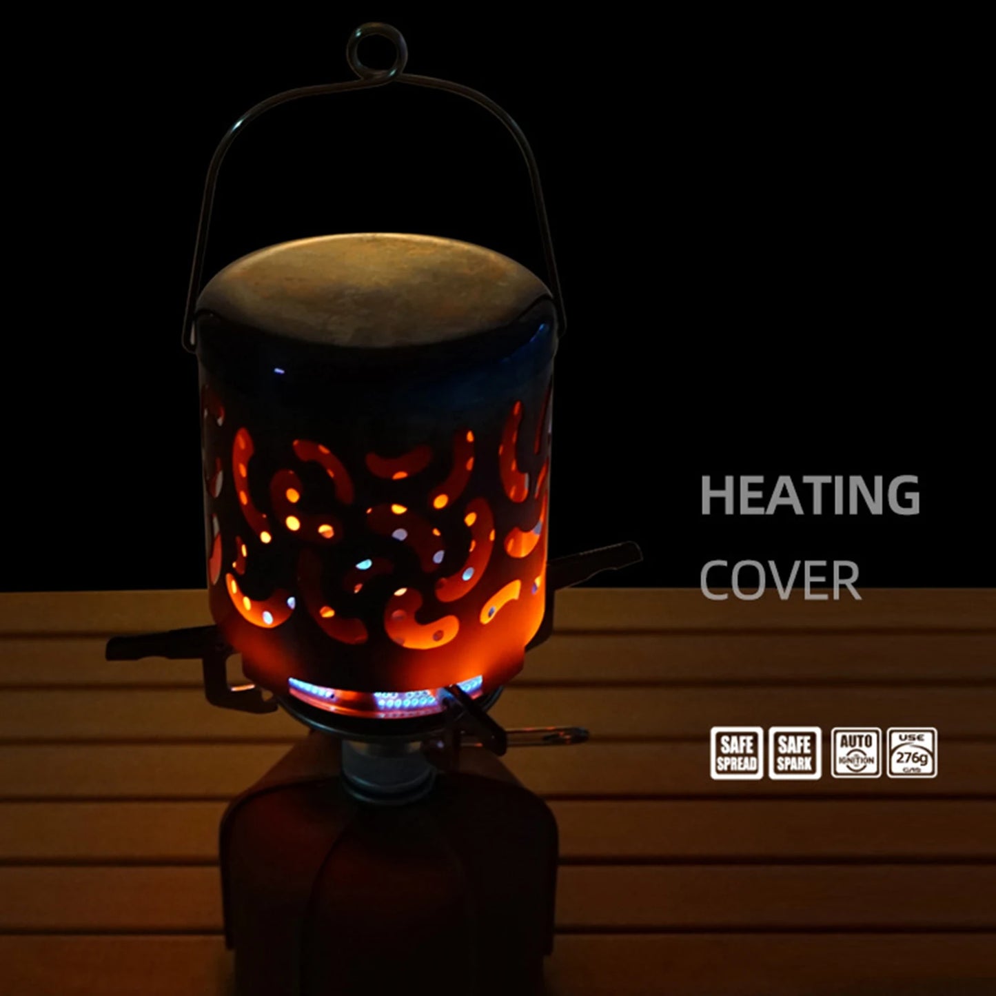 Stainless Steel Mini Tent Heater (For The BIG Tent)