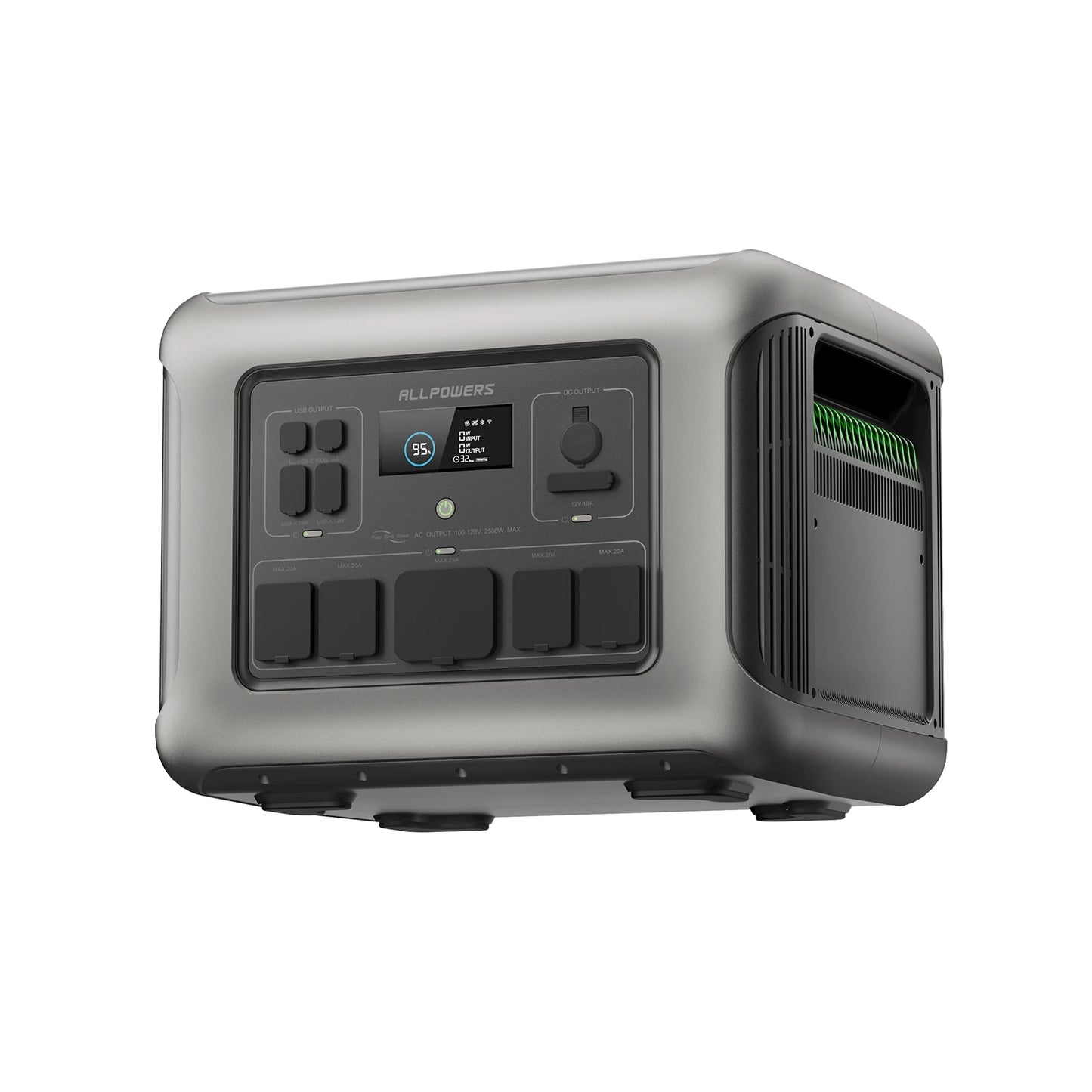 Portable (600W,1200WSurge) AC Power Station