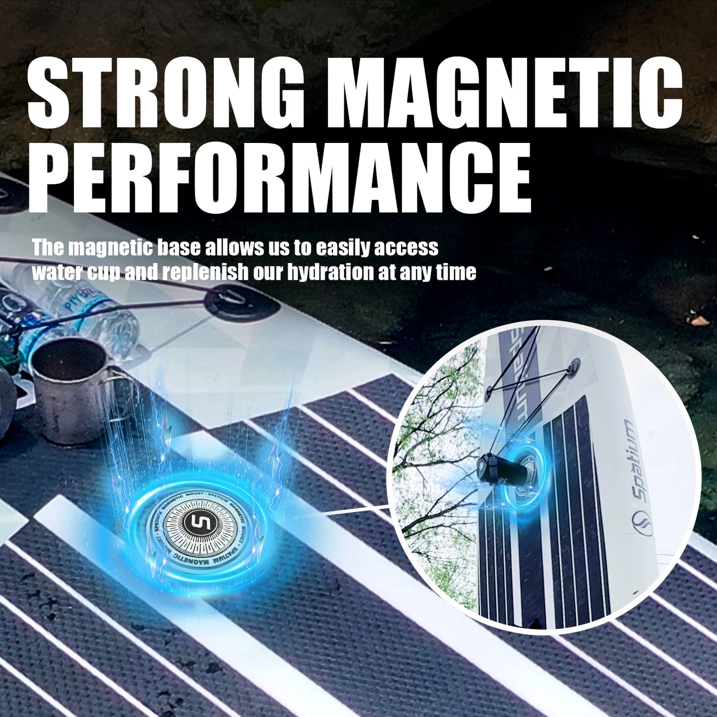 Inflatable Paddle Board With Backpack