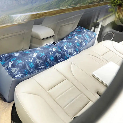 Universal Self-propelled Car Air Mattress Rear Seat Foot Gap Cushion
